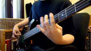 NoMeansNo - The Fall [Bass Cover] With Tabs, Kinda Sorta