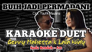 Download lagu Buih Jadi Permadani || Gerla Duet Terbaru || Karaoke Version mp3