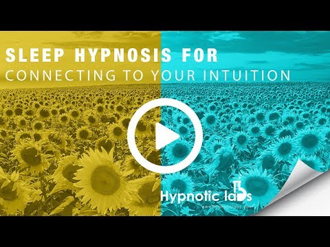 Sleep Hypnosis For Connecting To Your Intuition (higher Self, Inner Adviser) (Standard Version)