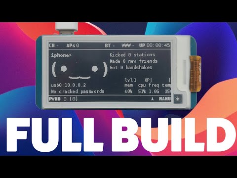 Pwnagotchi Full Build (EASY TO FOLLOW)
