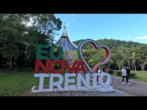 QUE VISÃO magnífica lá do Alto do Morro da Colina na terra de Santa Paulina [ 4K ]