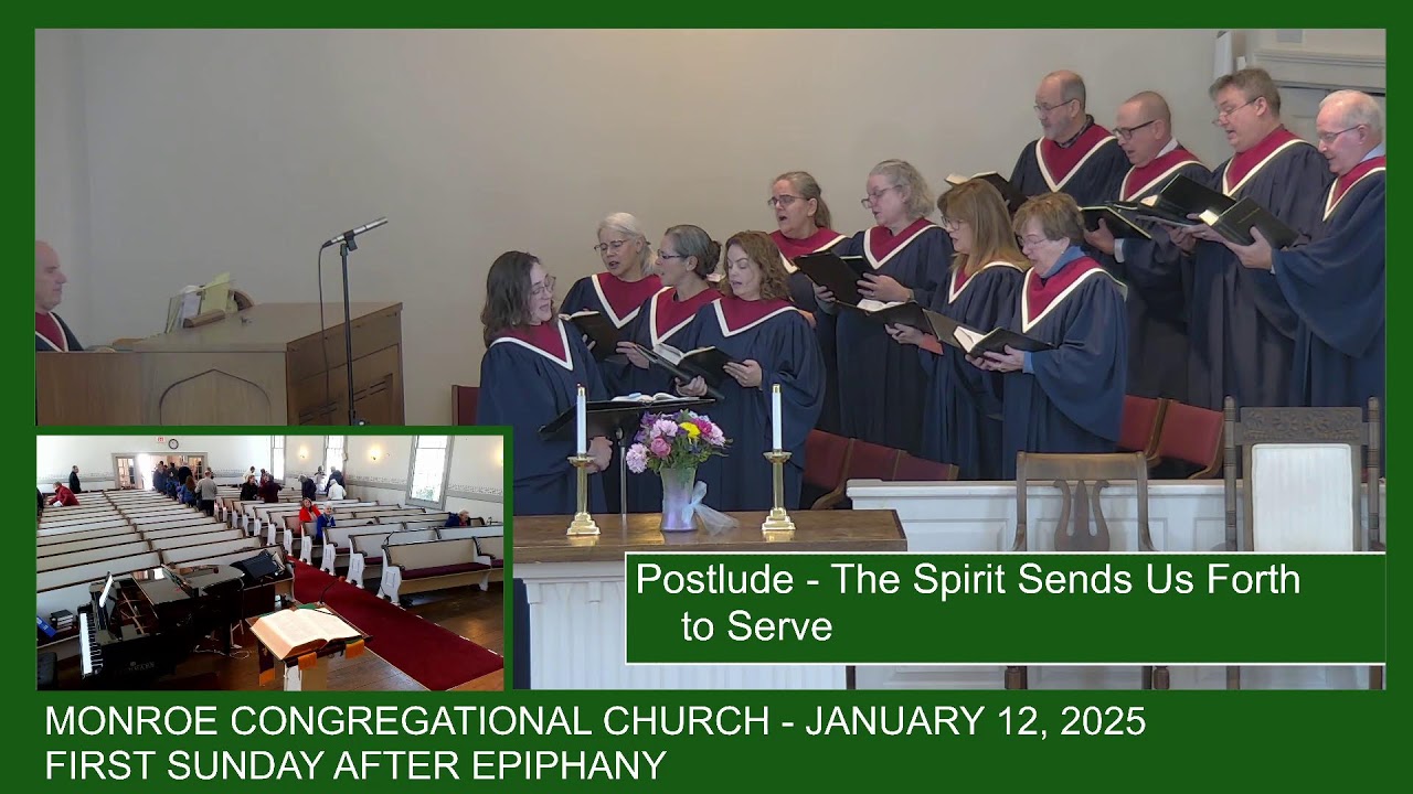 January 12, 2025 10am Sunday Worship Service
