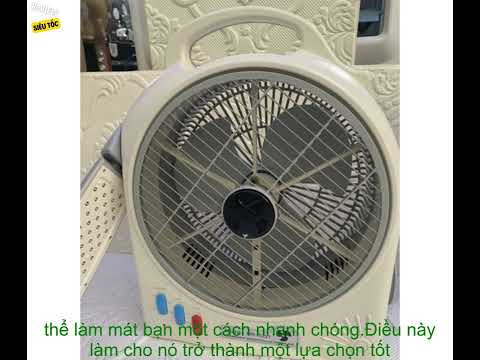 Review Mã ELHA22 giảm 6% đơn 300K Quạt tích điện DN 3221