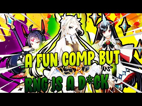 This comp is F U N. but RNG doesnt care - Epic Seven