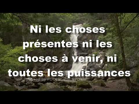 Non rien ne me séparera