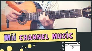Mii CHANNEL MUSIC -  Guitar Cover // Lesson // Fin
