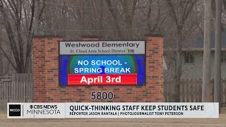 Quick thinking kept St. Cloud students safe after a fire at school