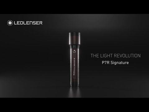 Rankinis prožektorius LED LENSER P7R video