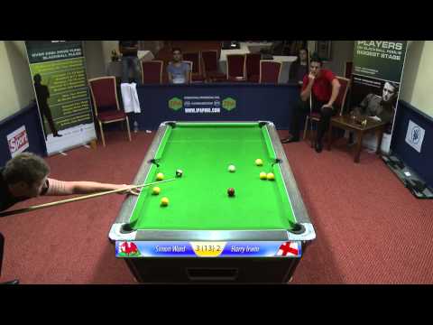 Ward -v- Irwin, Pool, IPA Tour Nottingham