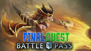 Dota 2 Winter 2016 Battle Pass Quests - Lina Final Quest - Gameplay Italiano