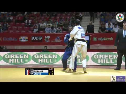 Judo 2014 Grand Slam Baku: Euranie (FRA) - Gneto (FRA) [-52kg] final