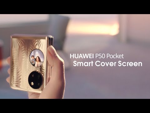 HUAWEI P50 Pocket | Smart Cover Screen