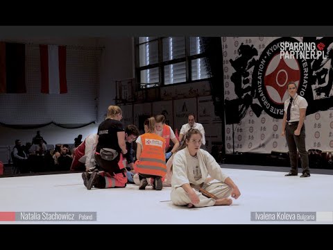 Ivalena Koleva vs Natalia Stachowicz 19th European Open Karate Championship 2022 IKO