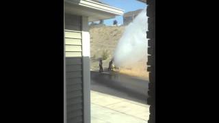 preview picture of video 'Firefighters perform a Fire Hydrant Test near Spokane, WA'