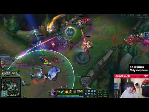 T1 Gumayusi on duskblade Ezreal wins fight! Total 58k dmg (ft. NS vital Jinx) | Stream Highlights