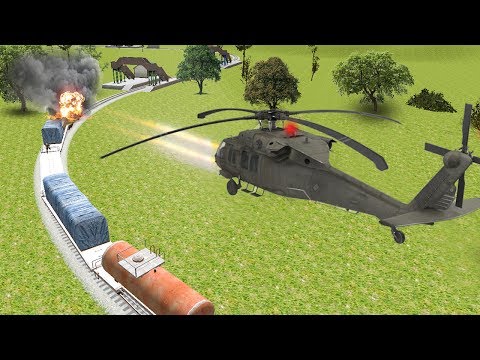 Sniper Cargo Train Shooting Video