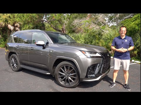 Is the 2023 Lexus LX 600 F Sport a BETTER luxury SUV than a BMW X7?