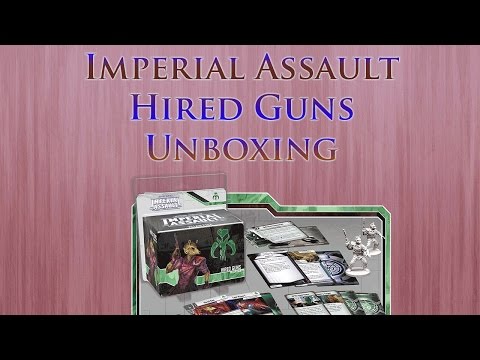 Hired Guns Villain Pack - Unboxing