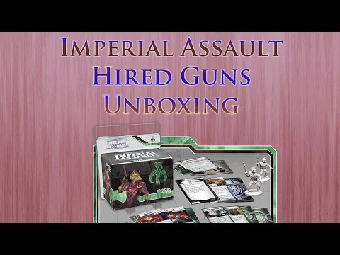 Star Wars: Imperial Assault – Hired Guns Villain Pack