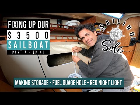 EP41 - BOAT WORK | Small UPGRADES to my Catalina 30
