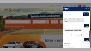 Budget Chatbot'u Nasıl Kullanıyor?