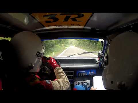 Rally Casciana Terme 2018  Berti-Pettinari  Fiat Uno70GrA5 Terzi di classe PS 4 I Gulfi