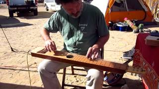 Steve Kimock and DL Lap Steel Baritone at Joshua Tree Roots Music Festival 2012