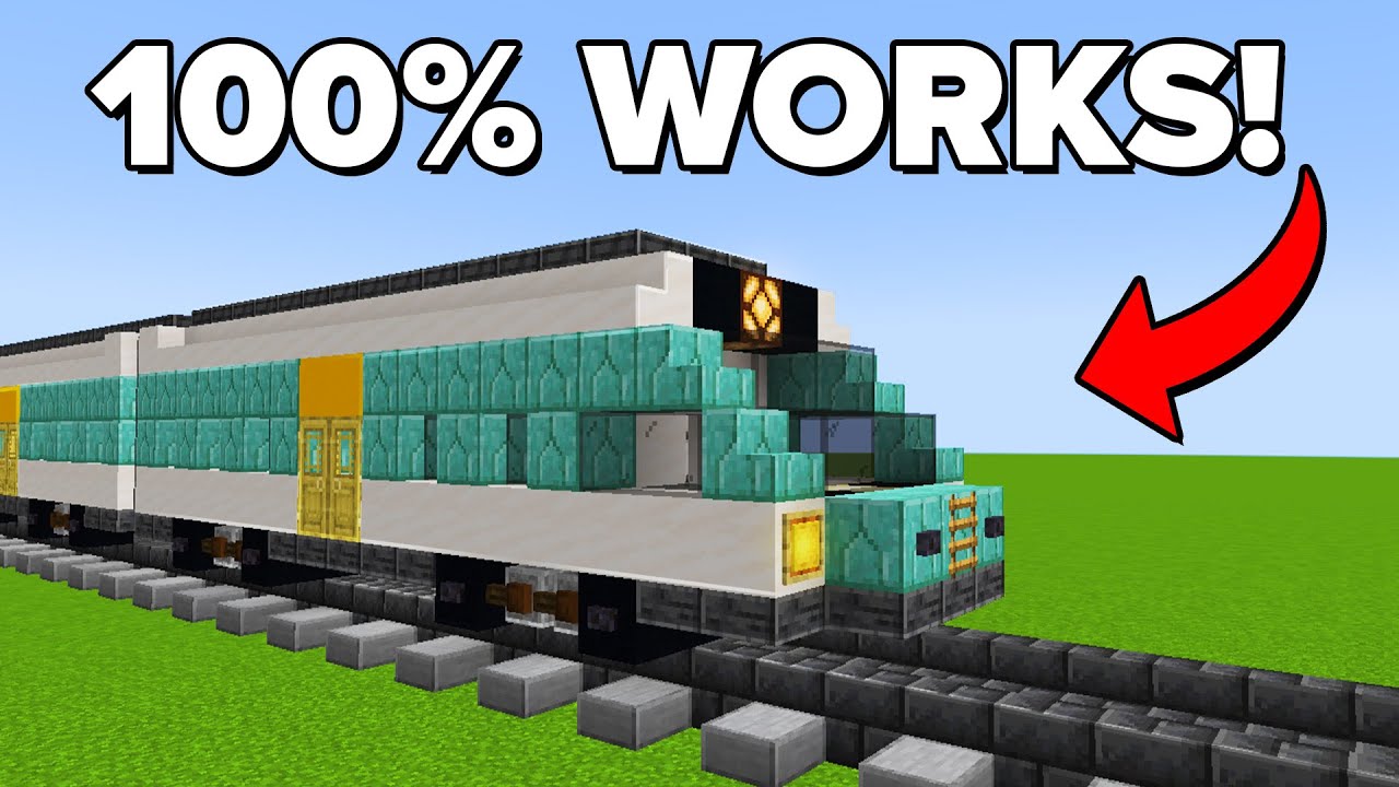 Minecraft: 20 +Working Train Station Builds!🚊 - Minecraft Builders