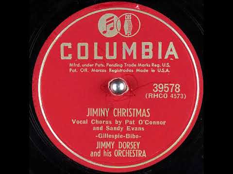 Jiminy Christmas ~ Jimmy Dorsey and His Orchestra, Pat O'Connor and Sandy Evans (vocals) (1951)