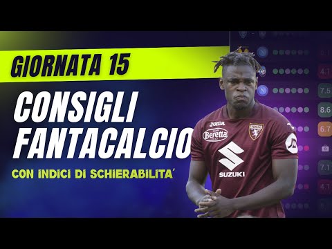 FANTASY FOOTBALL TIPS FOR Serie A Matchday 15 | With Deployability Ratings!
