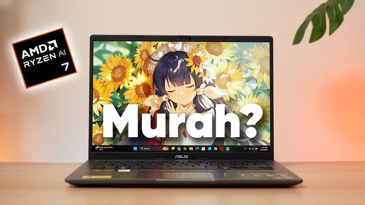 Ryzen AI 7 Terjangkau! - ASUS Vivobook M3407KA