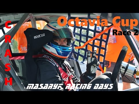 CRASH - Octavia Cup - Race 2 - Masaryk Racing Days Brno 2016