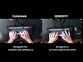 QWERTY Vs Colemak Comparison