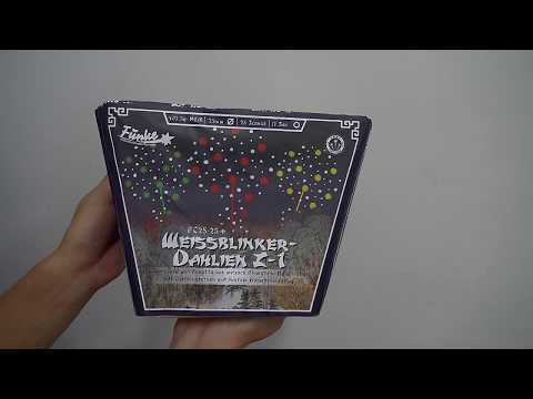 Cakebox 25sh 25mm - "Weißblinker-Dahlien Z-1" [Batch 2018]