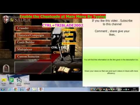 stronghold crusader cheat codes stronghold crusader cheat codes