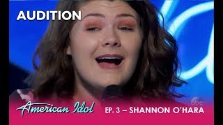 Shannon O&#39;Hara: Small-town Girl DELIVERS &#39;When We Were Young&#39; By Adele | American Idol 2018