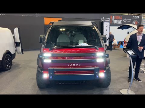 Canoo - The American Bulldog swap+ (2025) - Unveil - Comercial Vehicle Show 2024 Birmingham UK