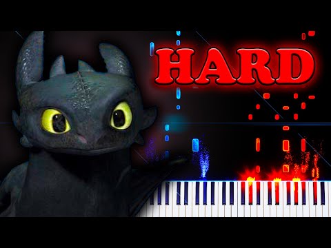 This Is Berk (from How to Train Your Dragon) - Piano Tutorial