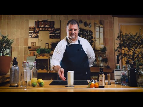 Cocktail con olio al mandarino Coppini Arte Olearia