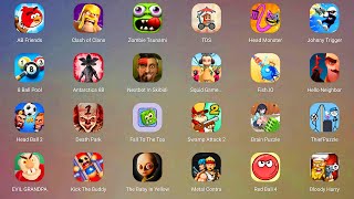 Roblox,Shadow Blade,Drift Mania:Street Outlaws,Goat Simulator,The Walking Dead:Season One,Red Ball 4