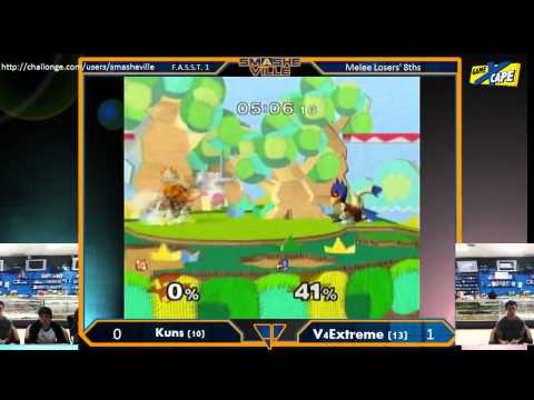 KUN$ (Fox) vs v4extreme (Falco)
