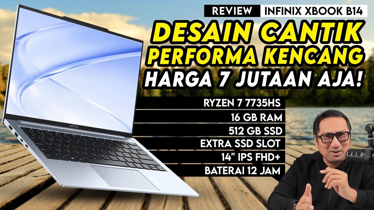 Harga Terjangkau, Performa Mumpuni, Cocok Buat Sekolah, Kuliah dan Kerja - Review Infinix XBOOK B14