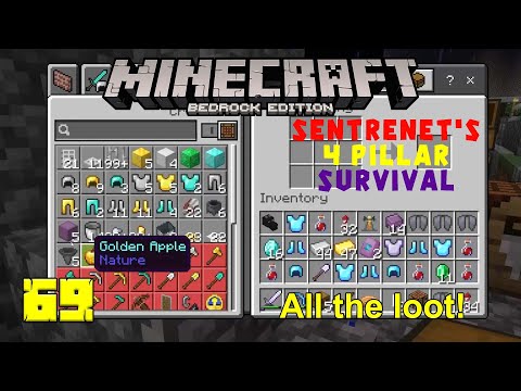 End Busting! | 4 Pillar Survival with SentreNet: Ep 69 | Minecraft SkyBlock
