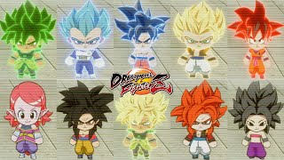 Dragon Ball FighterZ - All Lobby Characters 2018 - 2021 (Season 1-3)