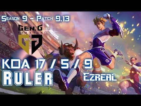 Gen Ruler EZREAL vs SIVIR ADC - Patch 9.13 KR Ranked