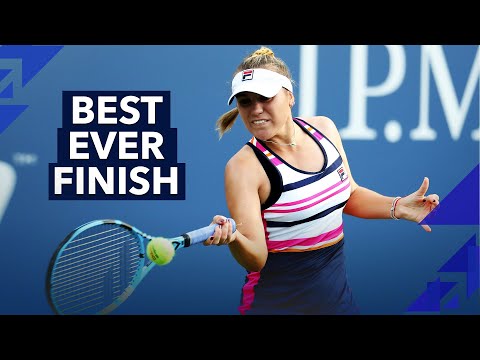 Sofia Kenin's best ever US Open finish
