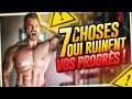 7 choses qui vous empêchent de PROGRESSER en MUSCULATION !