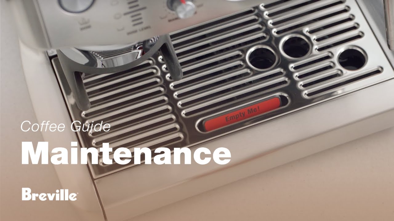 How to clean the drip tray