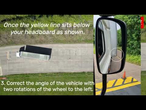 C+E Class 1 Reversing Exercise for DVSA (3a) Test