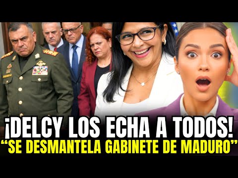 💥1 MINUTE AGO!💥 DELCY DISMANTLES MADURO'S CABINET WHILE HE ROTS IN PRISON